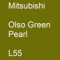 Preview: Mitsubishi, Olso Green Pearl, L55.